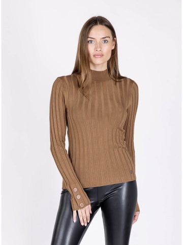 KEY LARGO Pullover "Go New" in Braun