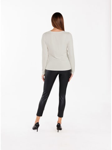KEY LARGO Longsleeve "Number" in Creme