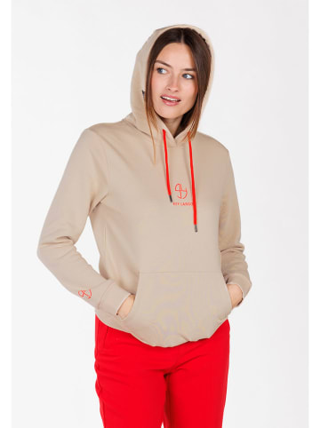 KEY LARGO Hoodie "Basic" in Beige