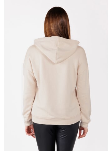 KEY LARGO Hoodie "Temperature" in Beige/ Orange
