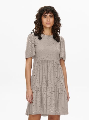 JDY Kleid in Taupe
