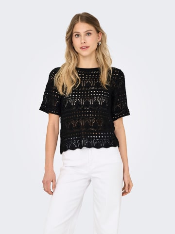 JDY Strickshirt in Schwarz