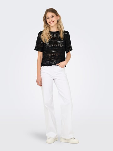 JDY Strickshirt in Schwarz