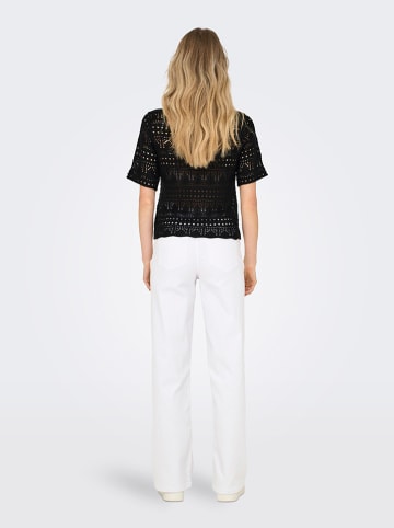 JDY Strickshirt in Schwarz