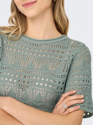 JDY Strickshirt in Salbei