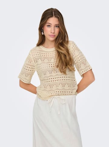 JDY Strickshirt in Beige