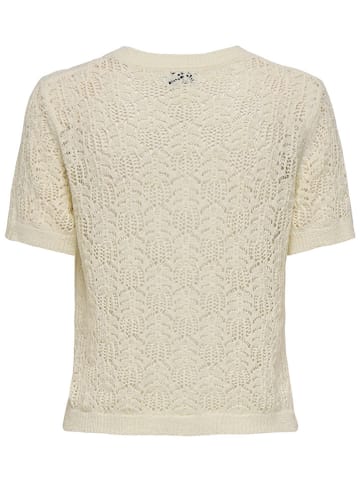 JDY Gebreid shirt beige
