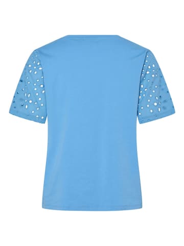 Pieces Shirt "Tandrea" in Hellblau