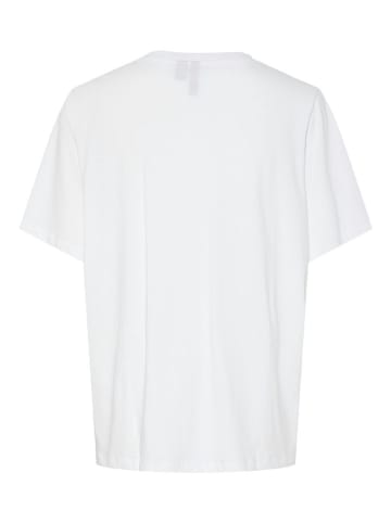 Pieces Shirt "Flura" in Weiß