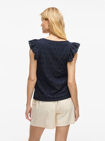 Vila Shirt "Amalina" in Dunkelblau