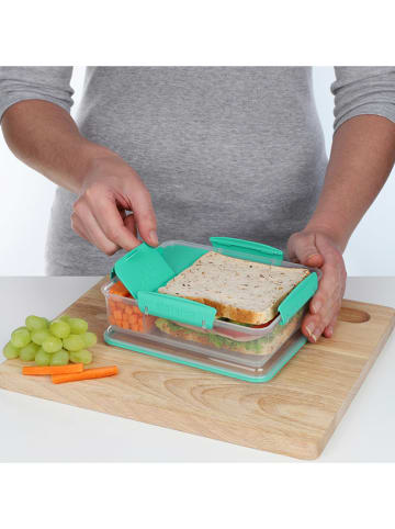 sistema Lunchbox "Sistema Snack Attack Duo TO GO" in Türkis