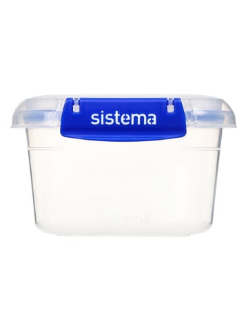 sistema 3er-Set: Lunchboxen "Sistema KLIP IT PLUS" in Blau