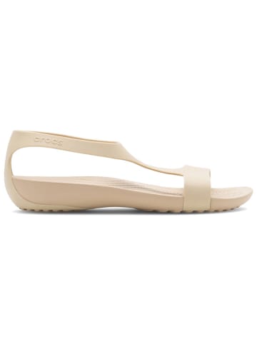 Crocs Sandalen "Serena" in Beige