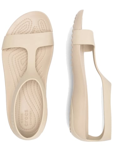 Crocs Sandalen "Serena" in Beige