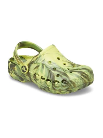 Crocs Crocs "Baya Marbled" in Gelb/ Grün