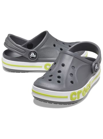 Crocs Chodaki "Bayaband" w kolorze szaro-limonkowym