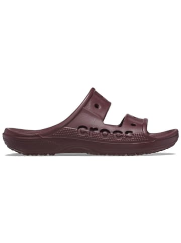 Crocs Klapki "Baya" w kolorze bordowym