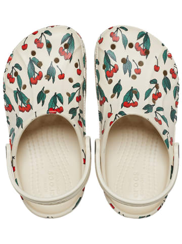 Crocs Chodaki "Bayaband" w kolorze beżowo-czerwono-zielonym