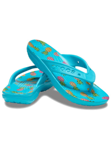 Crocs Japonki "Baya II" w kolorze niebieskim ze wzorem