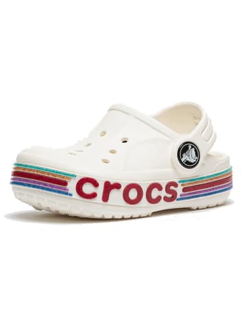 Crocs Chodaki "Bayaband" w kolorze kremowym ze wzorem