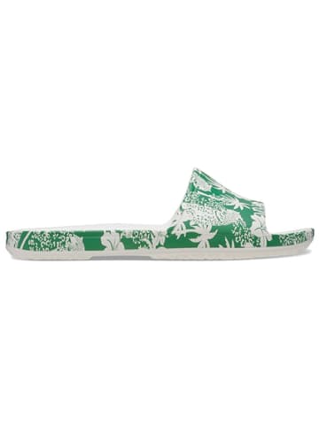 Crocs Slippers "Kadee" groen/ wit