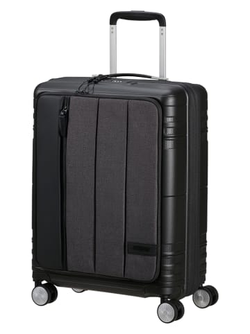 American Tourister Hardcase-Trolley in Schwarz - (B)40 x (H)55 x (T)22 cm