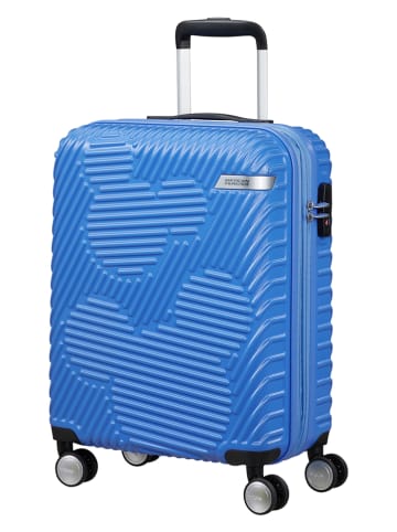 American Tourister Hardcase-Trolley in Blau - (B)40 x (H)55 x (T)20 cm