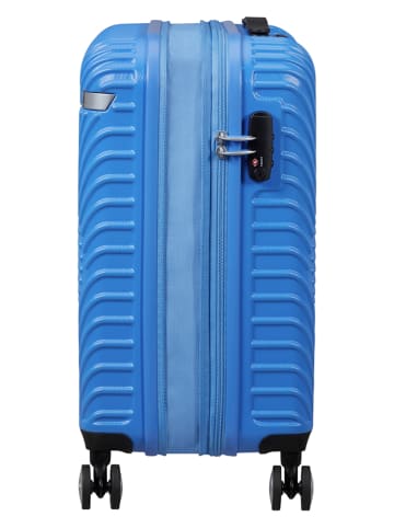American Tourister Hardcase-trolley blauw - (B)40 x (H)55 x (D)20 cm
