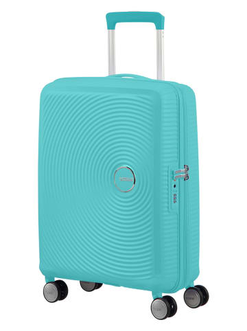 American Tourister Hardcase-trolley turquoise - (B)40 x (H)55 x (D)20 cm