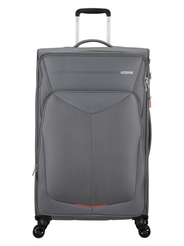 American Tourister Softcase-Trolley in Grau - (B)46 x (H)79 x (T)30 cm