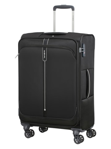 Samsonite Softcase-Trolley in Schwarz - (B)44 x (H)66 x (T)28 cm