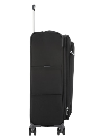 Samsonite Softcase-trolley zwart - (B)44 x (H)66 x (D)28 cm