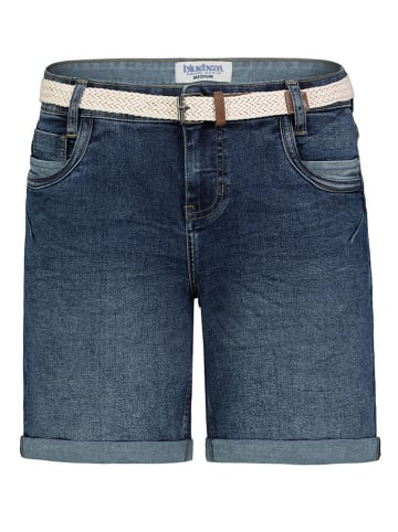 Sublevel Jeans-Bermudas in Dunkelblau