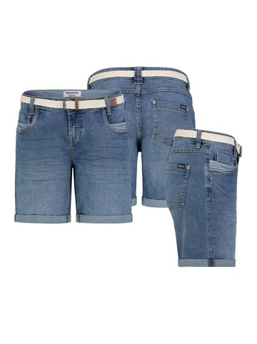 Sublevel Jeans-Bermudas in Blau