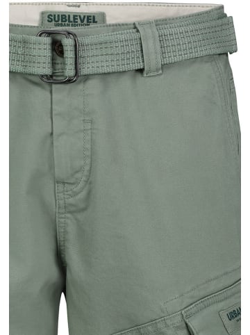 Sublevel Cargobermudas in Mint
