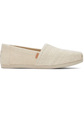 TOMS Slipper in Beige