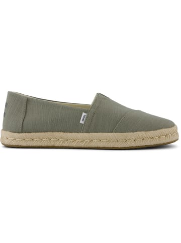 TOMS Espadryle w kolorze khaki