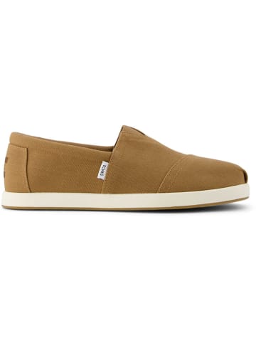 TOMS Slippersy w kolorze jasnobrązowym