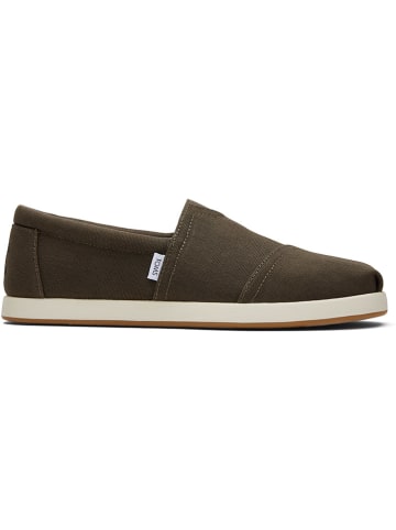 TOMS Slippersy w kolorze khaki