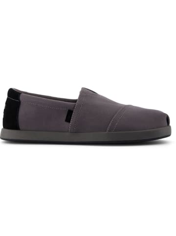 TOMS Slippersy w kolorze antracytowym