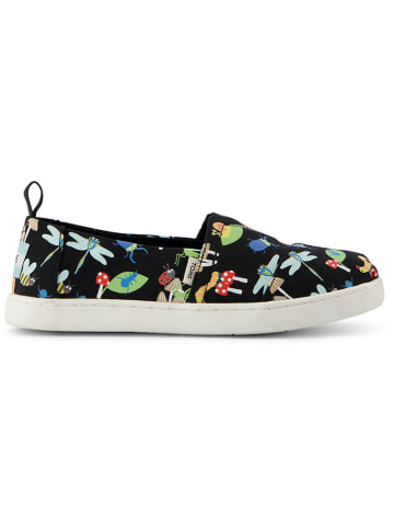 TOMS Slippersy w kolorze czarnym