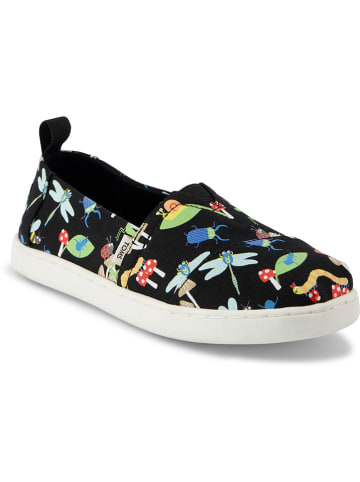 TOMS Slipper in Schwarz
