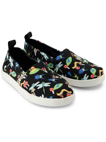 TOMS Slipper in Schwarz