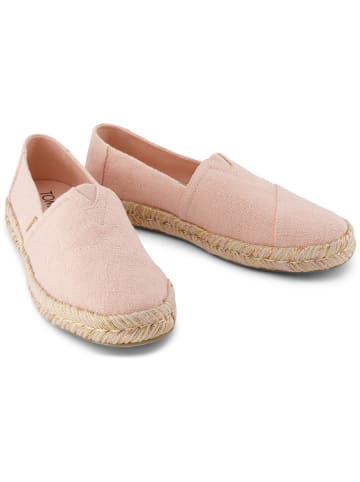 TOMS Espadrilles lichtroze