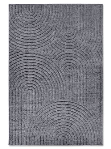 Elle Decoration Kurzflor-Teppich ''Panglao'' in Anthrazit