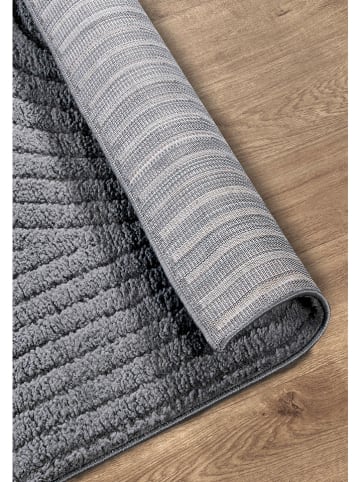 Elle Decoration Kurzflor-Teppich ''Panglao'' in Anthrazit