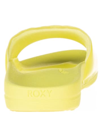 Roxy Slippers geel