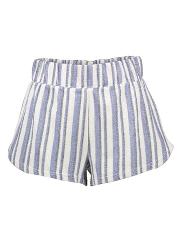 Roxy Shorts in Weiß/ Hellblau