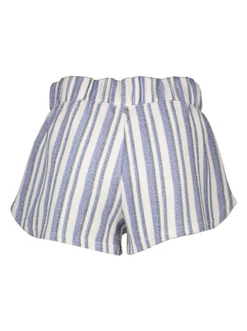 Roxy Shorts in Weiß/ Hellblau
