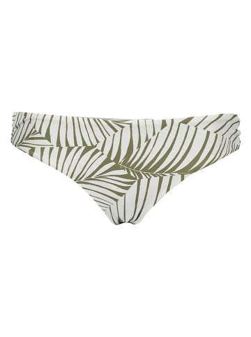 Roxy Bikini-Hose in Weiß/ Khaki